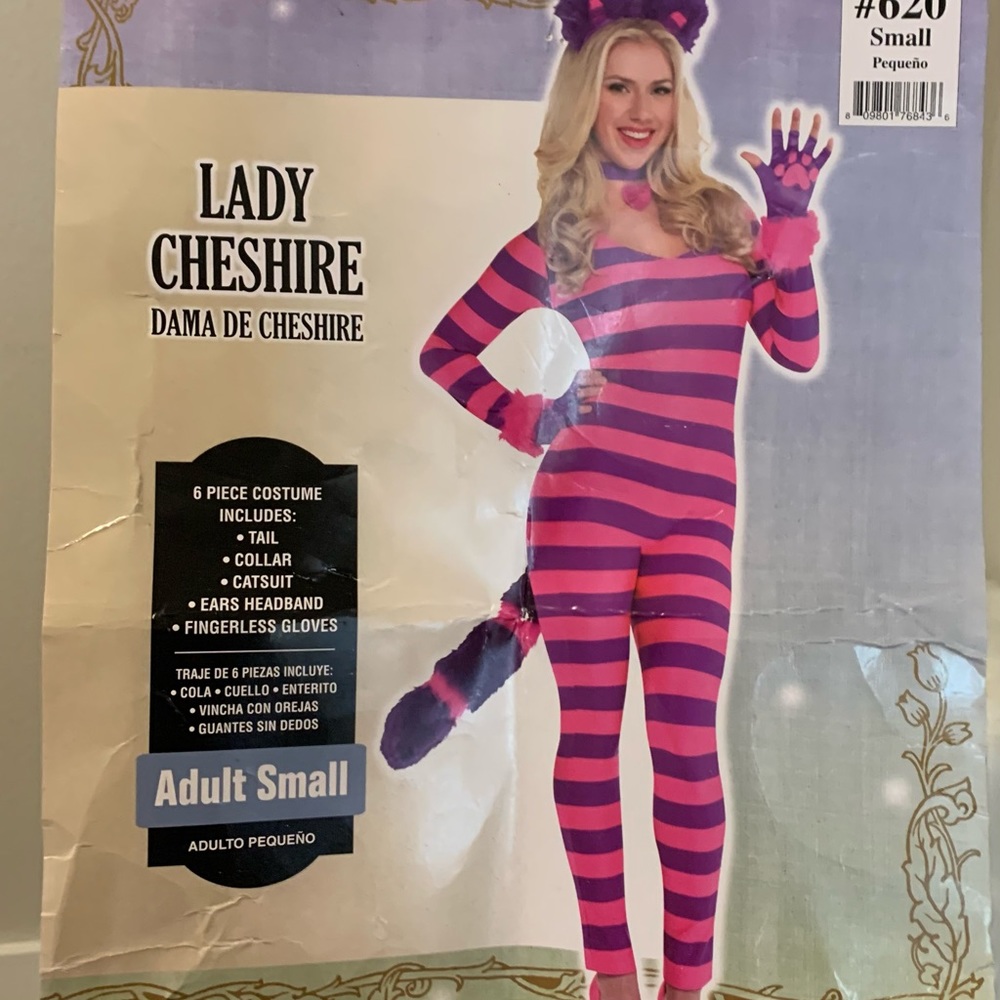 Lady Cheshire Halloween Costume Size Small
